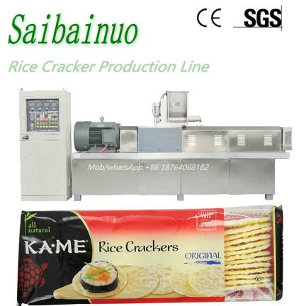 Chaîne de fabrication de craquelins de riz