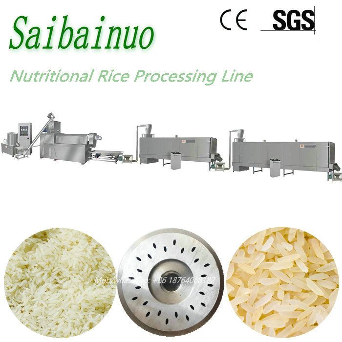 Machine de fabrication de riz nutritionnel