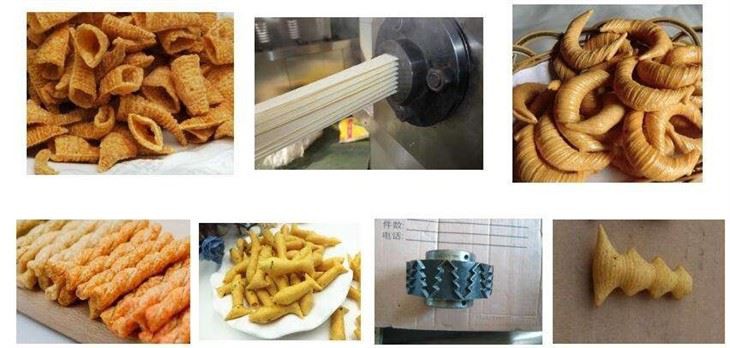 Automatic Extruded Corn Chips Doritos Tortilla Production Line