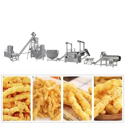 Machine de fabrication de Cheetos Kurkuer frits/cuit