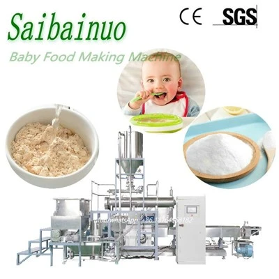 Machine de fabrication de bouillie nutritionnelle instantanée pour bébé