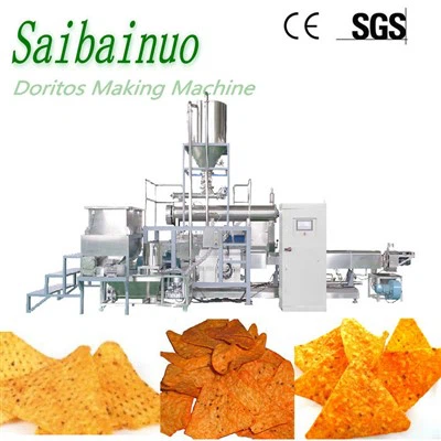 Ligne de production de chips triangulaires/doritos/tortillas